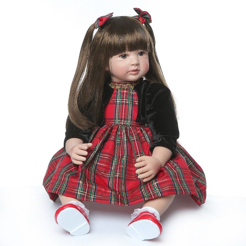 TIOZONEY - Muñeca bebe reborn vinilo de silicona juguetes.