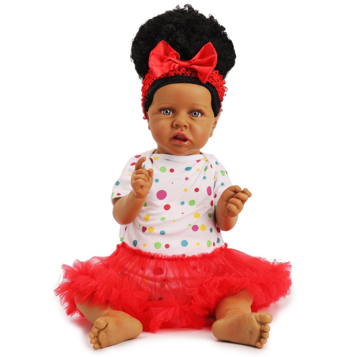 TIOZONEY - Muñeca bebe reborn vinilo de silicona juguetes para 55cm