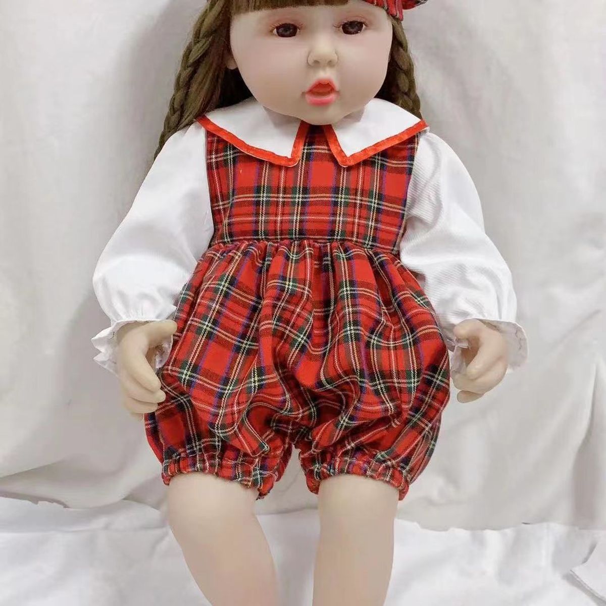 TIOZONEY - Muñeca bebe reborn vinilo de silicona juguetes para 55cm