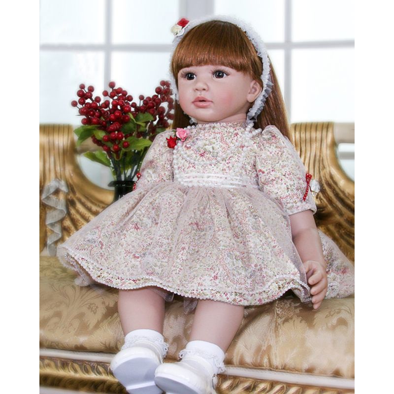 TIOZONEY - Muñeca bebe reborn vinilo de silicona juguetes.