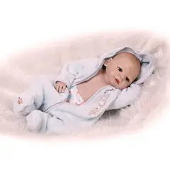 TIOZONEY - Muñeca bebe reborn vinilo de silicona juguetes.