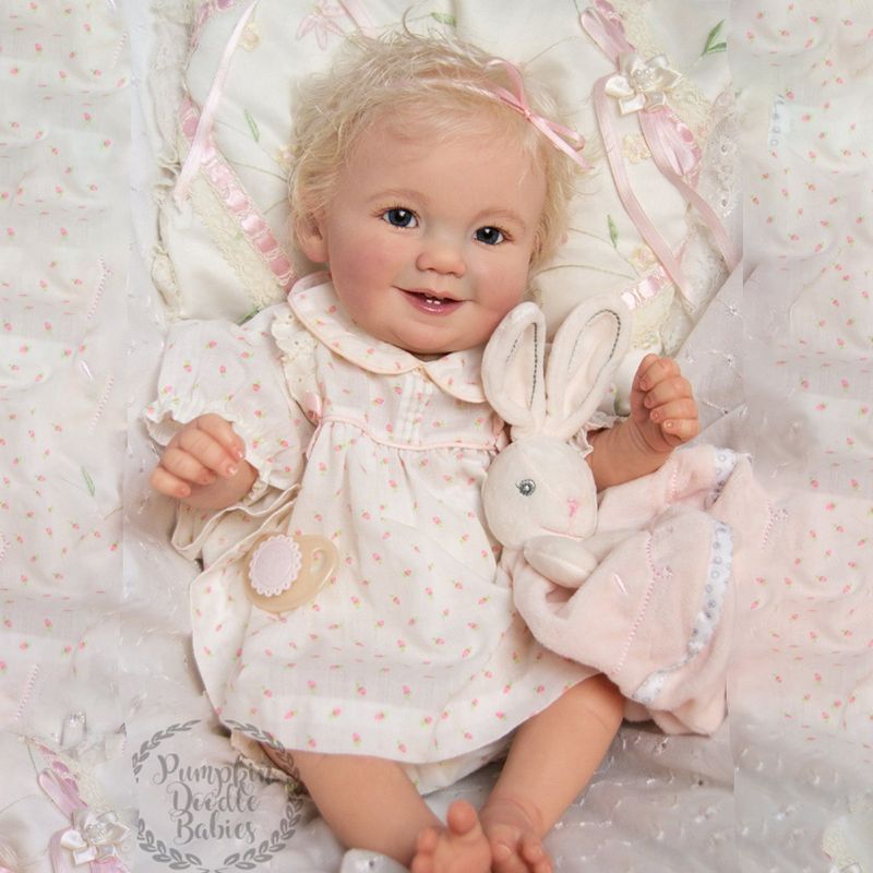 TIOZONEY - Muñeca bebe reborn vinilo de silicona juguetes para 50cm