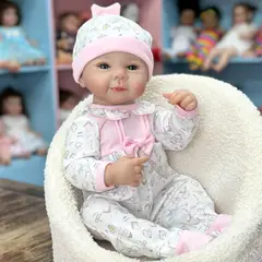 TIOZONEY - Muñeca bebe reborn vinilo de silicona juguetes para 50cm