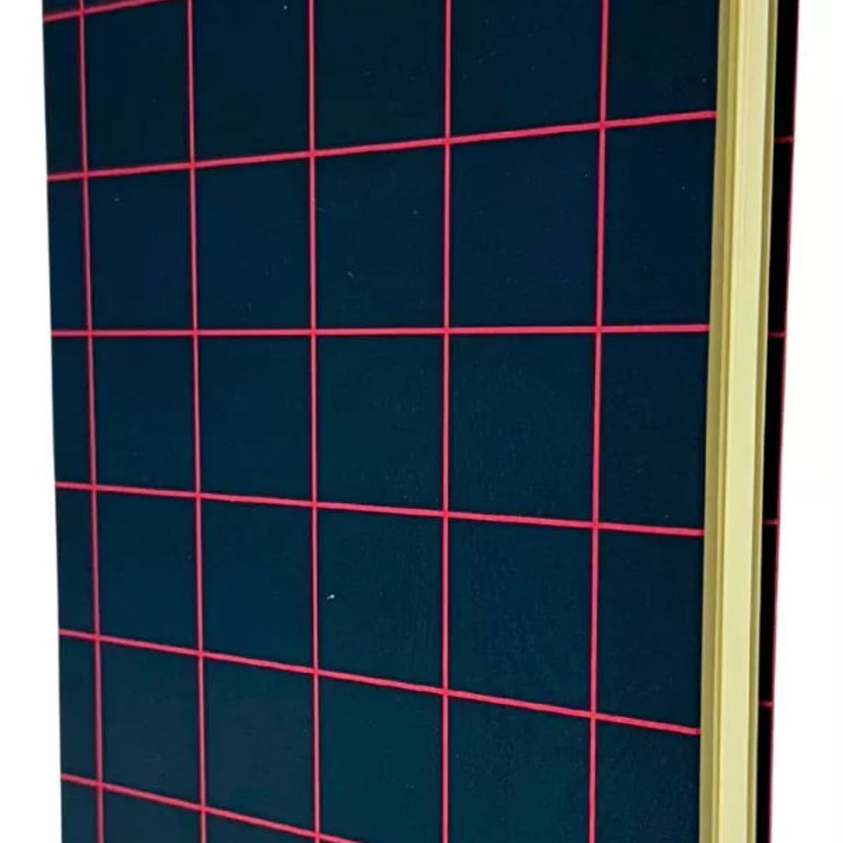 GENERICO - Libreta De Notas A5 Cosida Papel Beige 80 g Diseño Cuadros