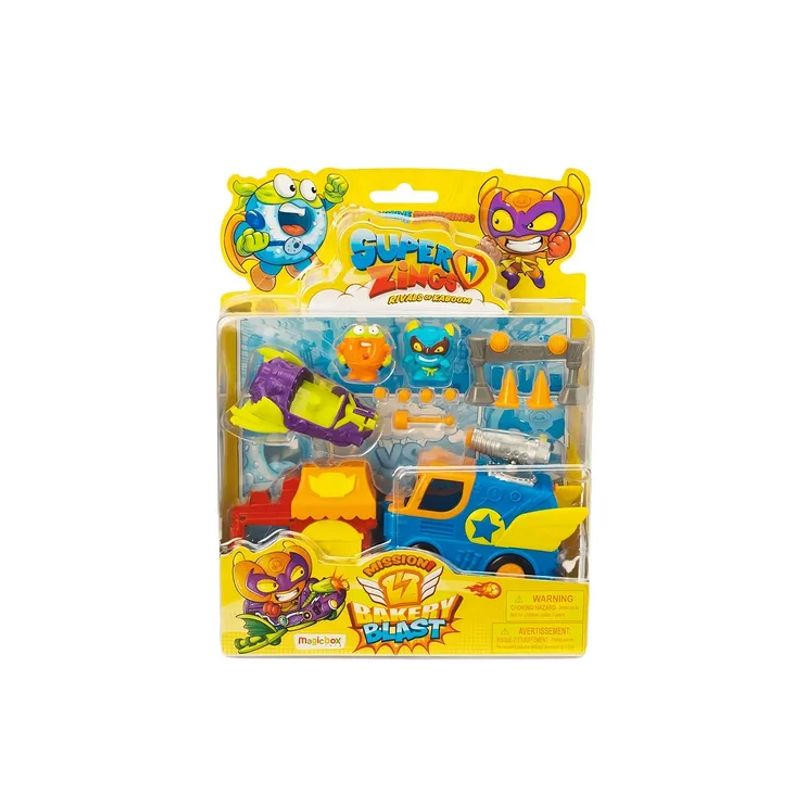 GENERICO - Superzings Misión 1 Coleccionable Bakery Rivals of Kaboom S1