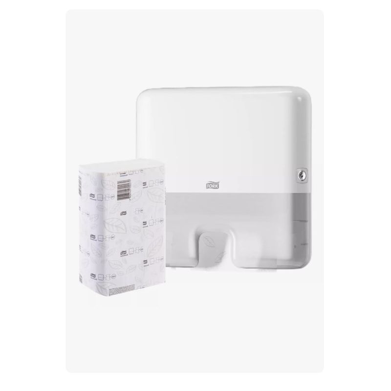 ATLAS - Dispensador Toalla Interfoliada + Carga