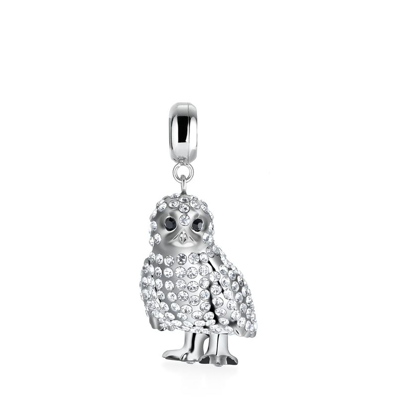 BERING - Charm Bering Polarowl-1 Plateado - Plateado