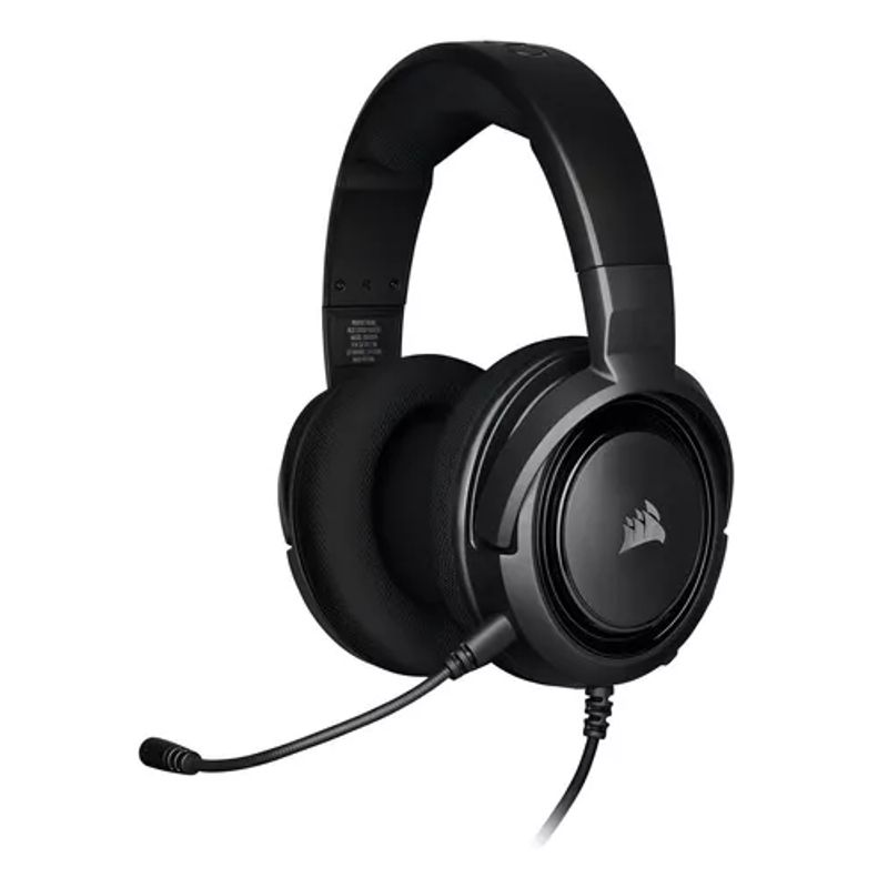 GENERICO - Auriculares gamer Corsair HS35 stereo carbon negro