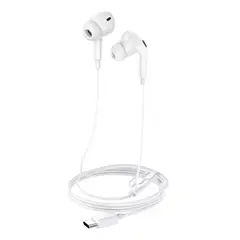 GENERICO - Audífono Hoco manos libres tipo C M101 Pro blanco