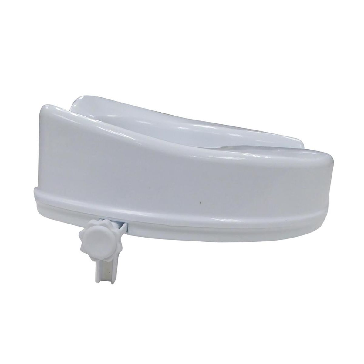 GLOMED - Pack Urinario Plástico Mixto Blanco + Alza Baño WC GLOMED