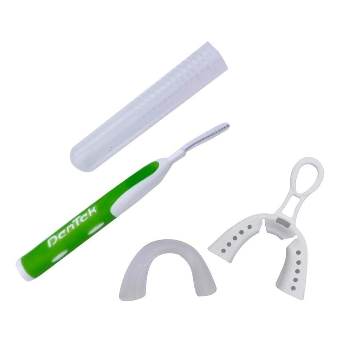 DENTEK - Pack Placa Antibruxismo + Cepillo Interdent Easy Brush Tight DENTEK.
