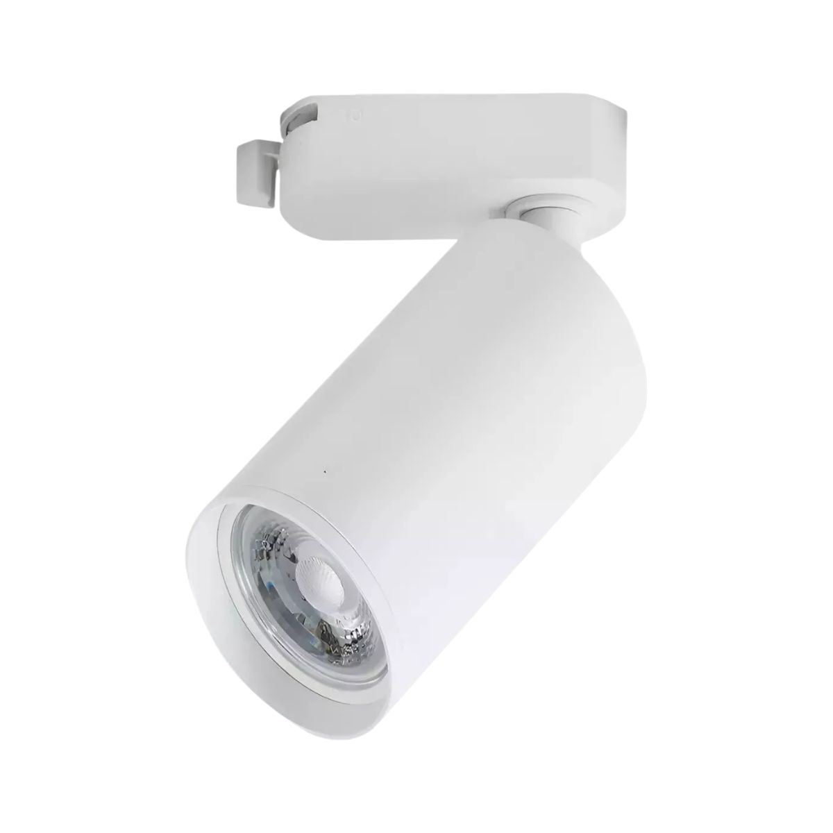 MEGABRIGHT - Lámpara 8 Focos Blancos Luz Neutra con 2 Riel de 1mt más Unión