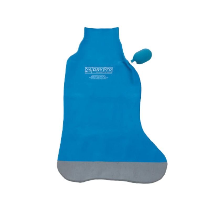 DRYPRO - Protector De Yeso Inflable Pierna Corto Talla L DRYPRO - Azul - S
