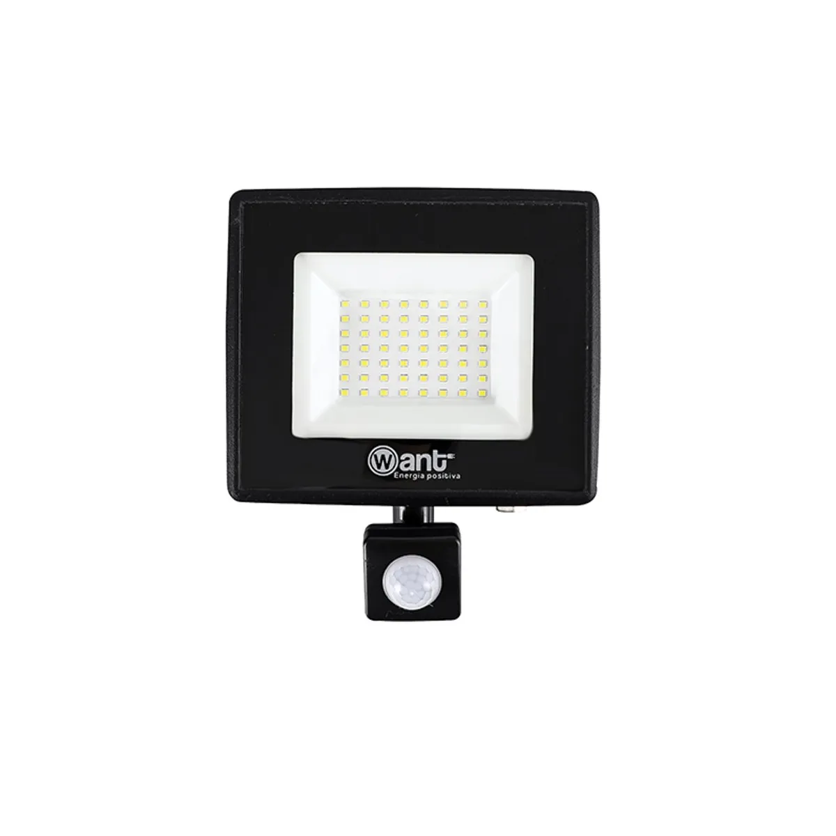 WANT - Foco Proyector De Área LED Light Thin Con Sensor 50W - Frío