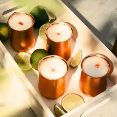 REPUBLICA DEL COBRE - Set Vasos Cobre Cóctel 4 Vasos