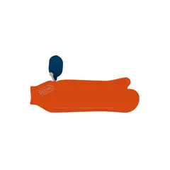 MAXCARE - Protector De Yeso Inflable Brazo Largo Talla XS DRYPRO