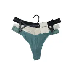 CALVIN KLEIN - Pack 3 Piezas Calzon Ck Tanga Talla S