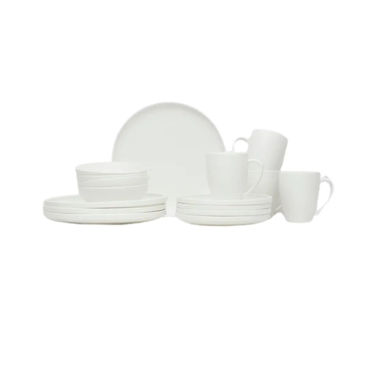 COQUINARIA - Juego de Vajilla Coquinaria Blanco 16 piezas Coquinaria