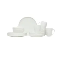 Juego de Vajilla Blanco 16 piezas