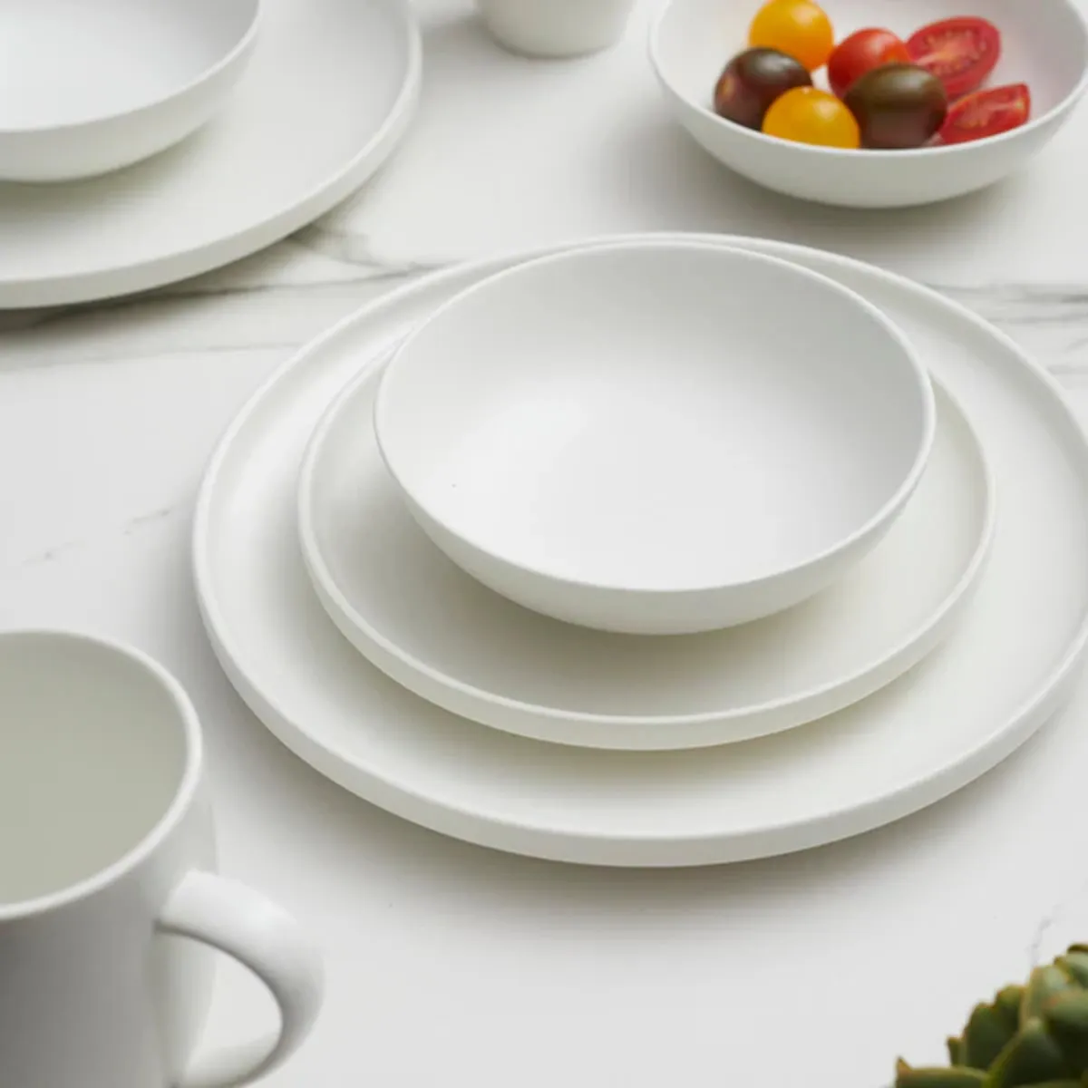 COQUINARIA - Juego de Vajilla Coquinaria Blanco 16 piezas Coquinaria