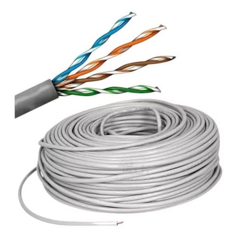 MALIK - Cable de red UTP Cat 7 premium Alta Velocidad interior 100mt
