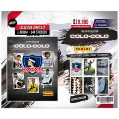 PANINI - COLECCIÓN COMPLETA COLO-COLO ( 1 ÁLBUM + 144 STICKERS)