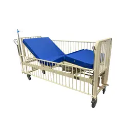 GLOMED - Cama Clinica Pediátrica Manual 2 Posiciones Plus + Colchon 8cm