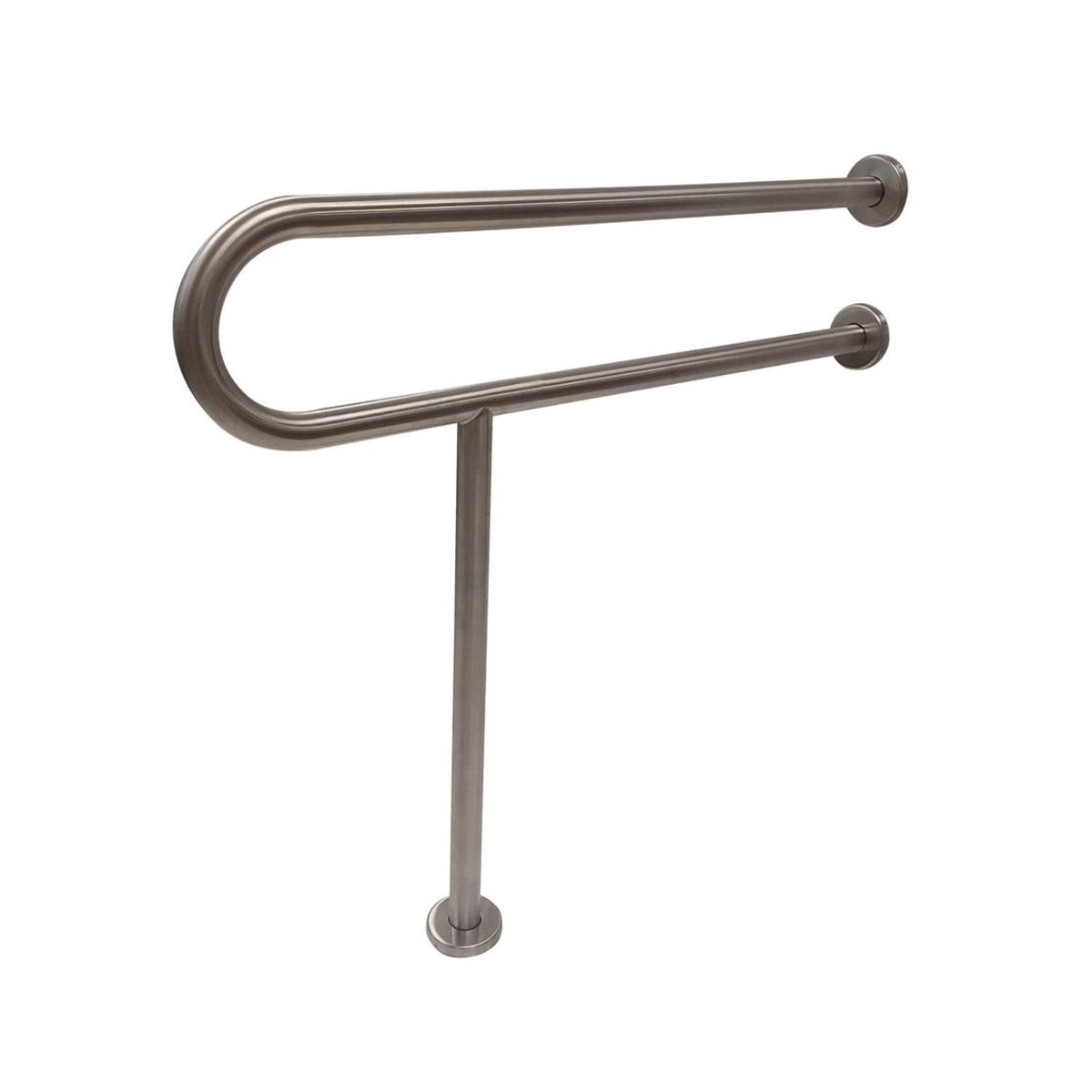 GLOMED - Barra De Muro Piso Acero Inoxidable MAXCARE
