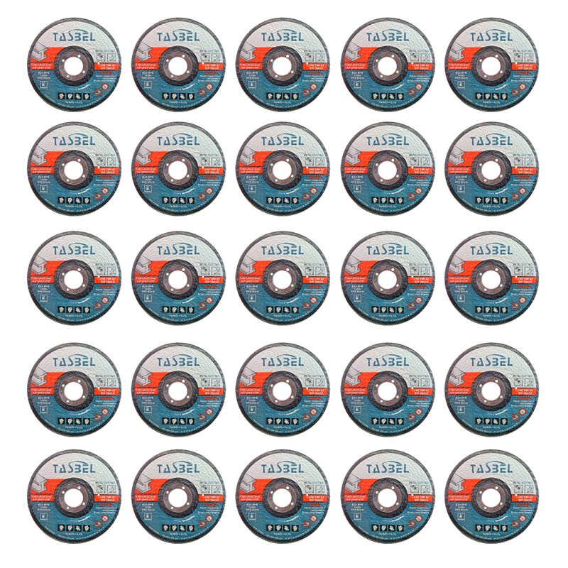GENERICO - Disco Corte De Metal Acero 115 X 1 X 22.2 Mm 25 Unid