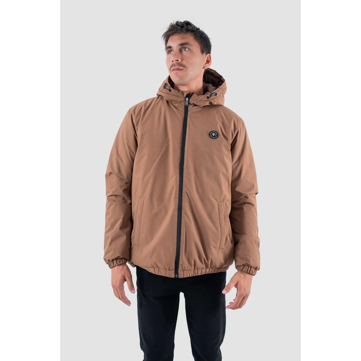 KAYA UNITE - Parka Hombre Solid Camel