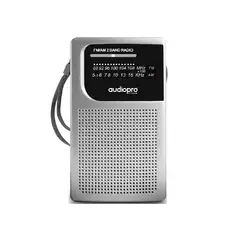 GENERICO - Radio FMAM portátil de bolsillo Audiopro AP02079 color gris