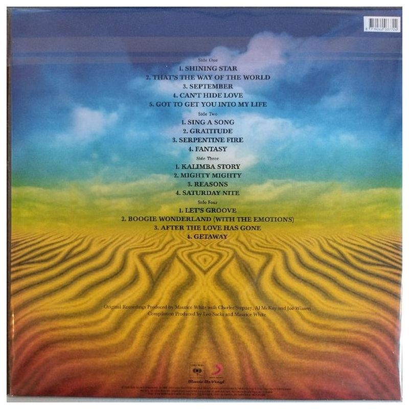 HITWAY MUSIC - EARTH WIND & FIRE - GREATEST HITS 2LP - VINILO