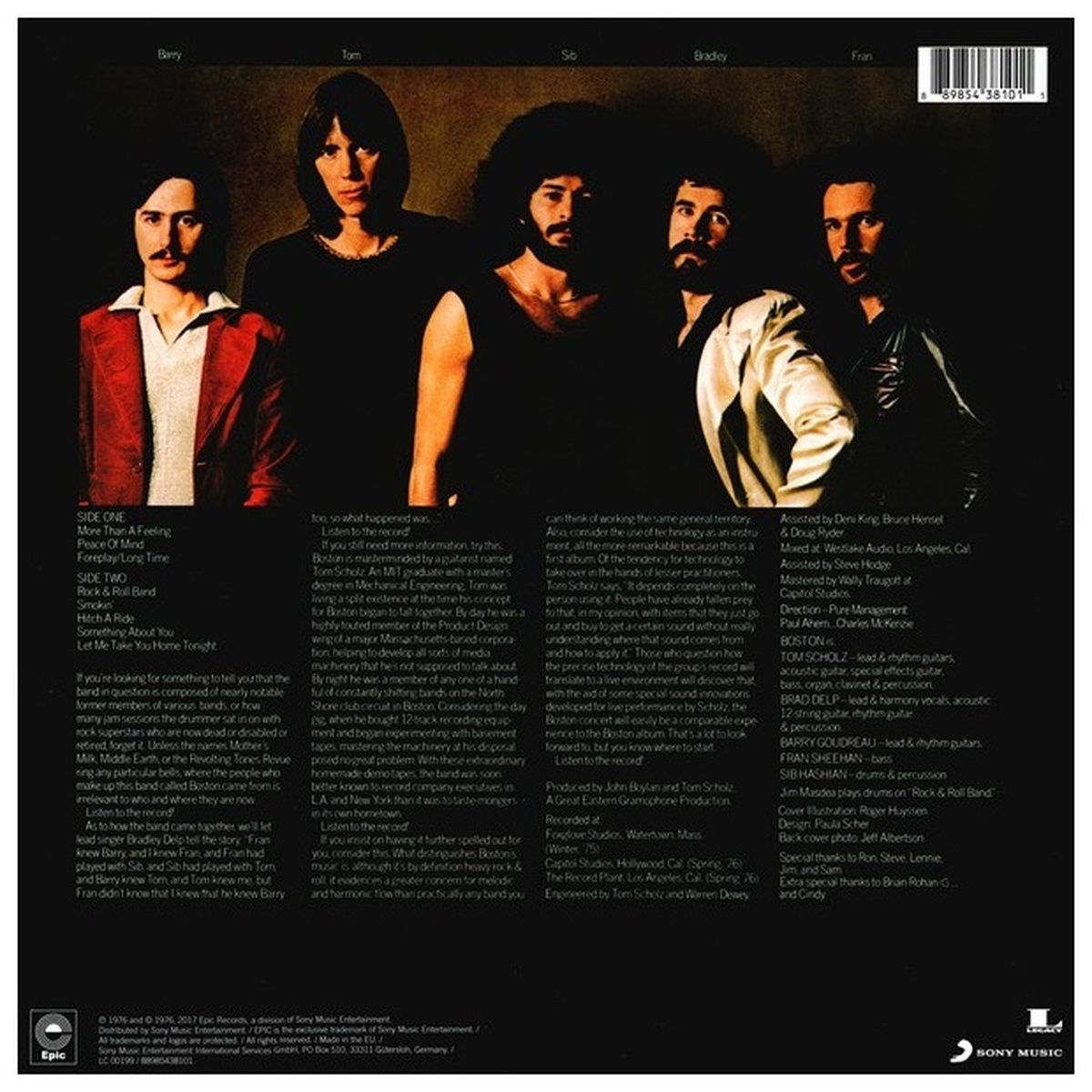 HITWAY MUSIC - BOSTON - BOSTON - VINILO