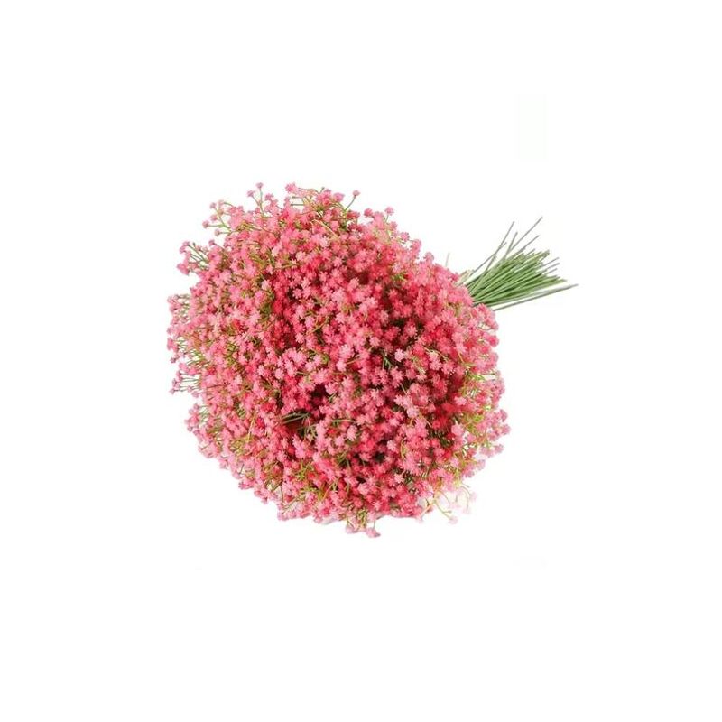 GENERICO - 90 Flores Gypsophila para Arreglos Artificiales Flor Adornar