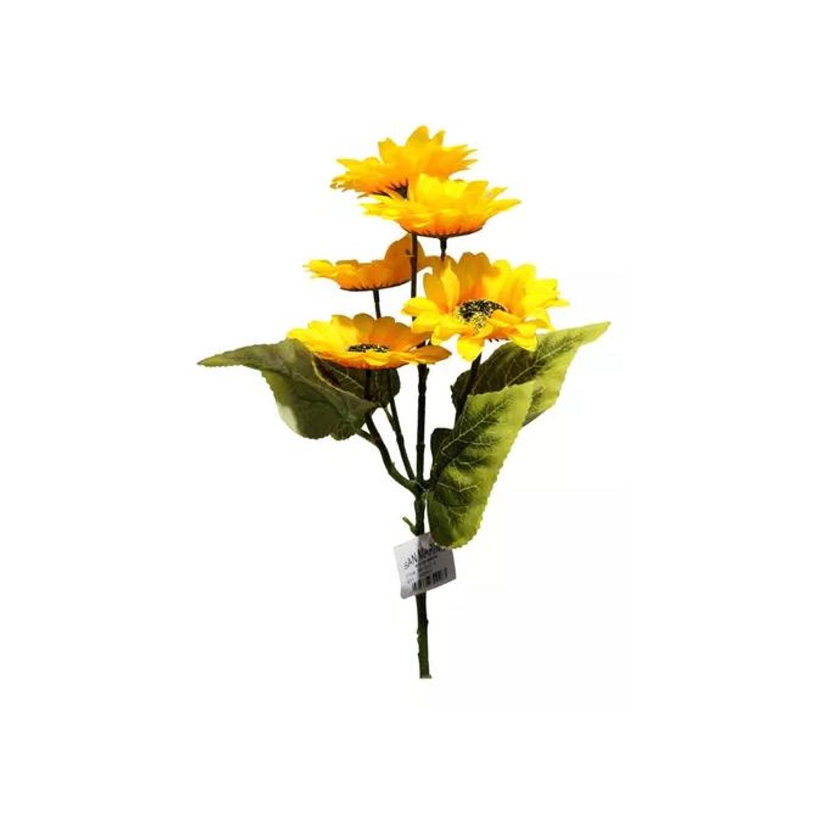GENERICO - Pack de 10 Ramos de Girasol Artificial Decorativo