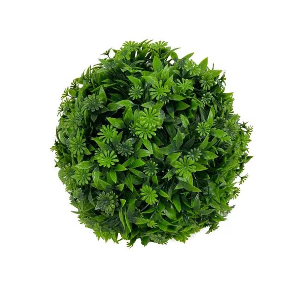 GENERICO - Pack de 6 Bolas de Pasto Artificial Césped Decoración 19cm