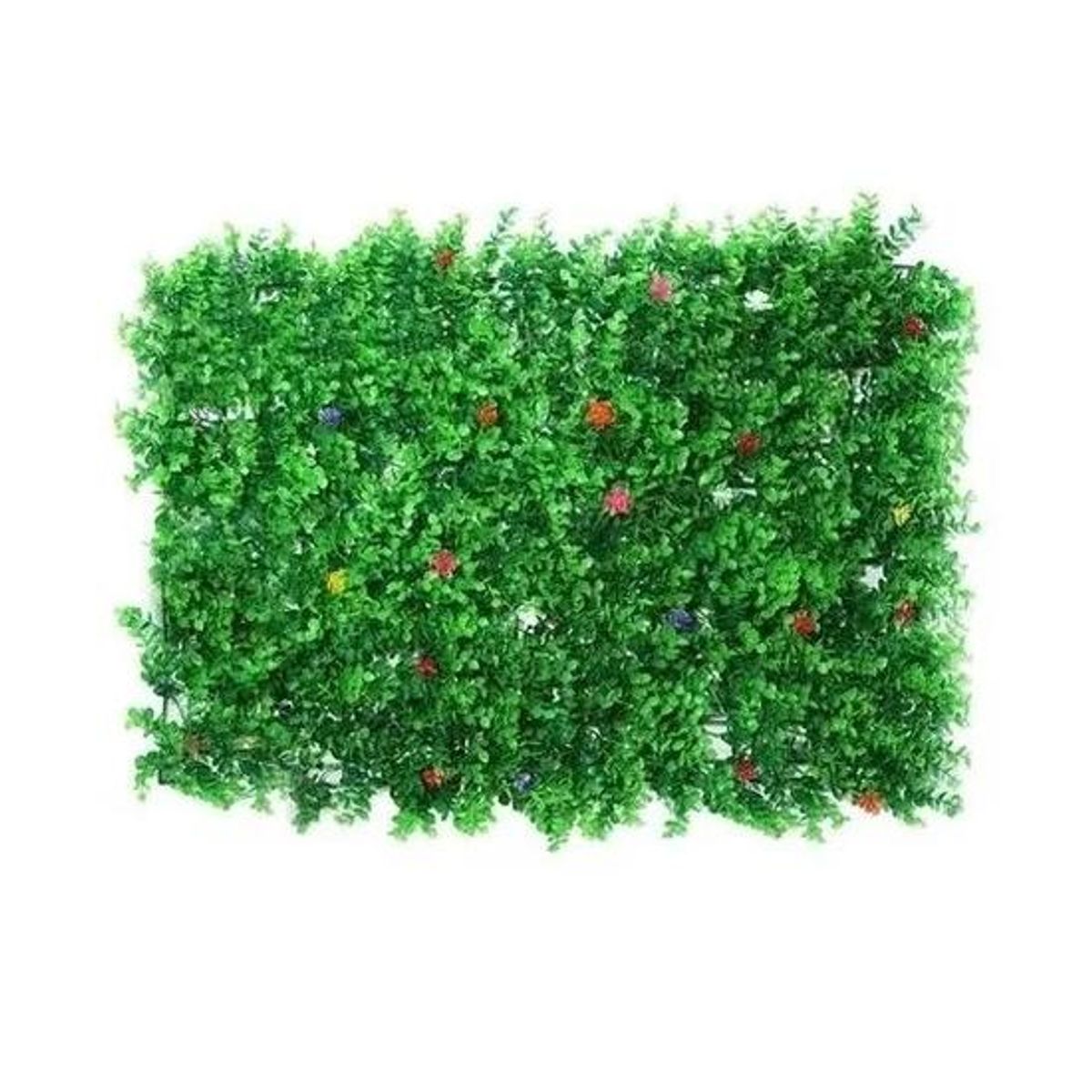 GENERICO - Pack de 10 Palmetas Artificiales Espiral con Flores 60x40cm