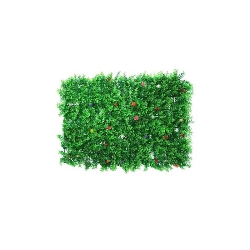 GENERICO - Pack de 10 Palmetas Artificiales Espiral con Flores 60x40cm