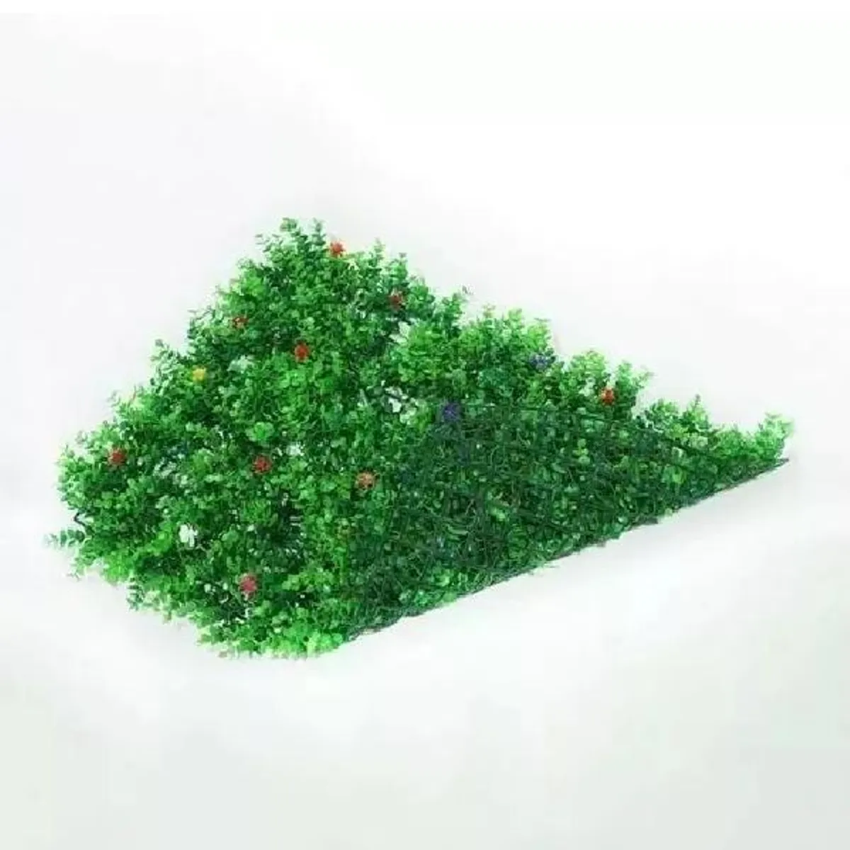 GENERICO - Pack de 10 Palmetas Artificiales Espiral con Flores 60x40cm