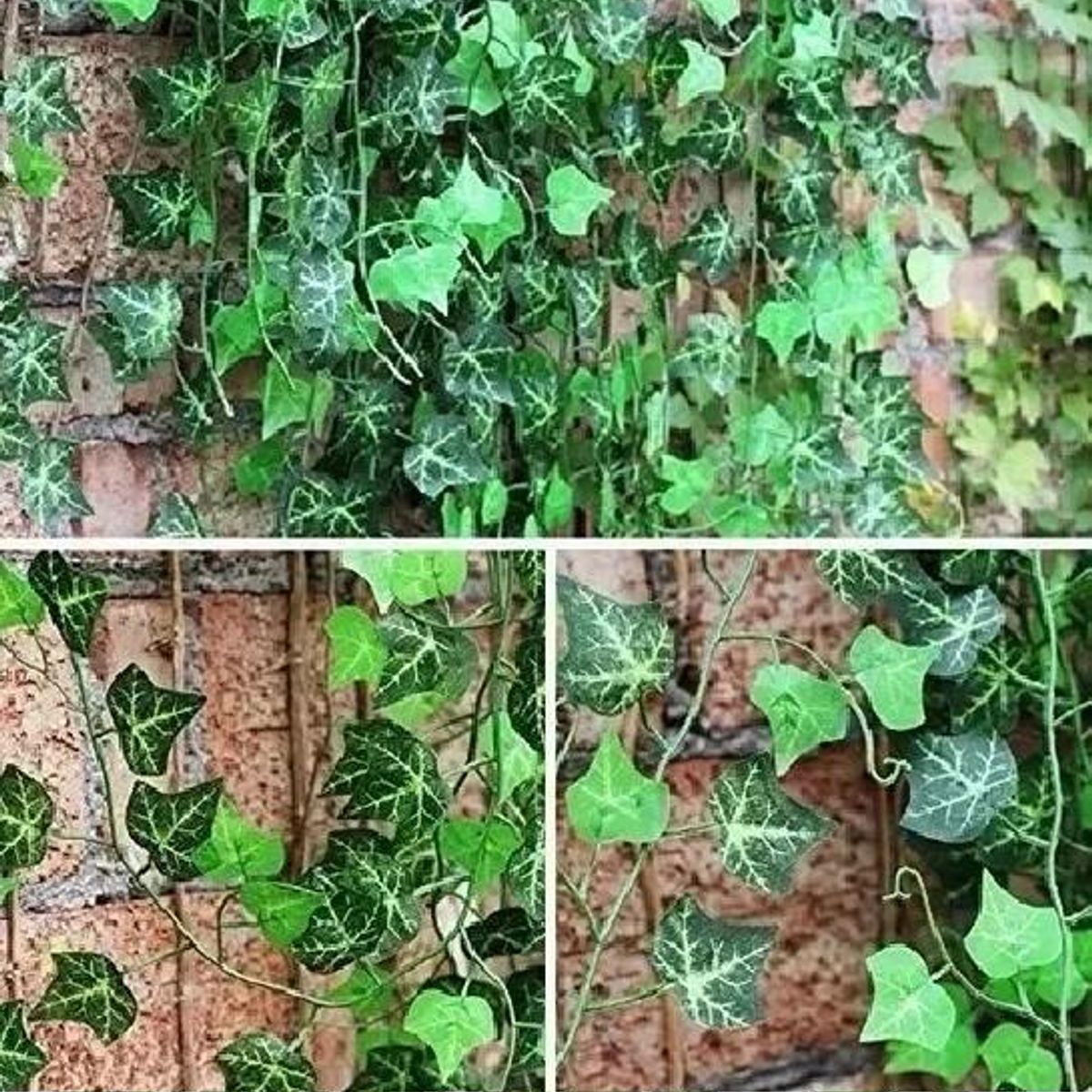 GENERICO - Pack de 60 Tiras Planta Artificial Enredadera 21m Decoración