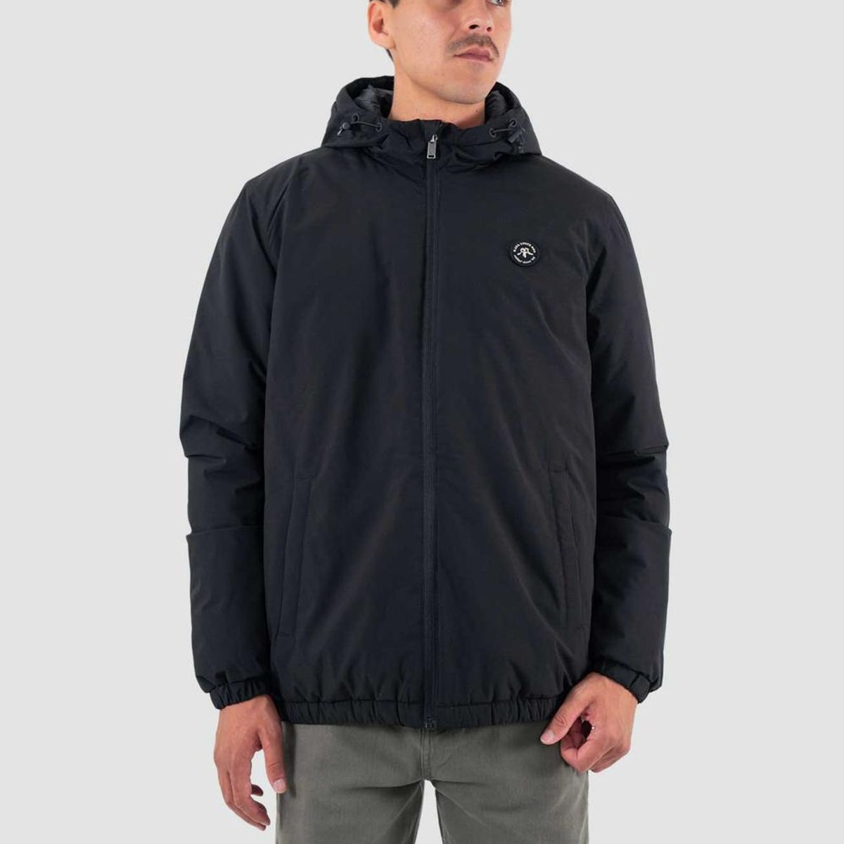 KAYA UNITE - Parka Hombre Solid Negro