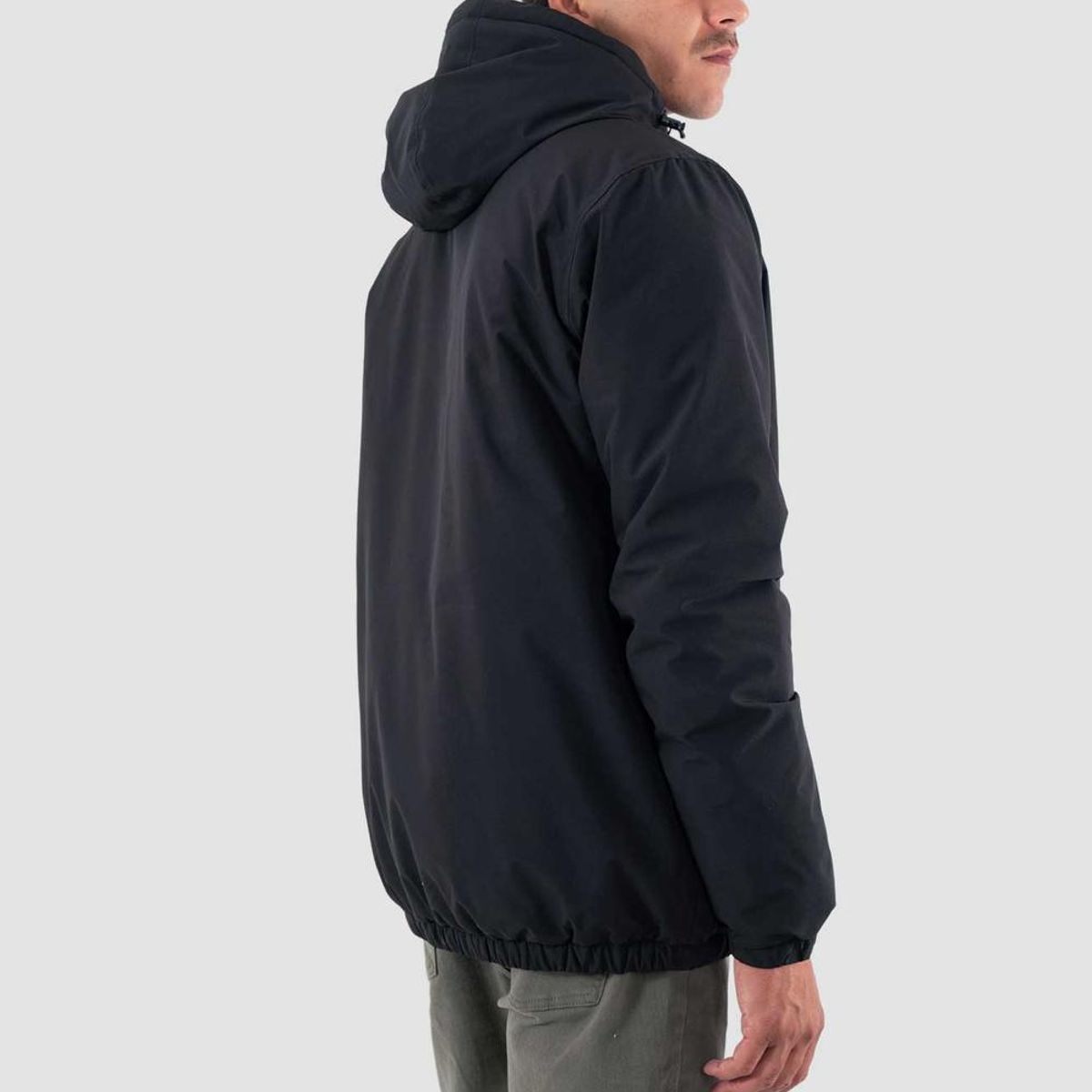 KAYA UNITE - Parka Hombre Solid Negro