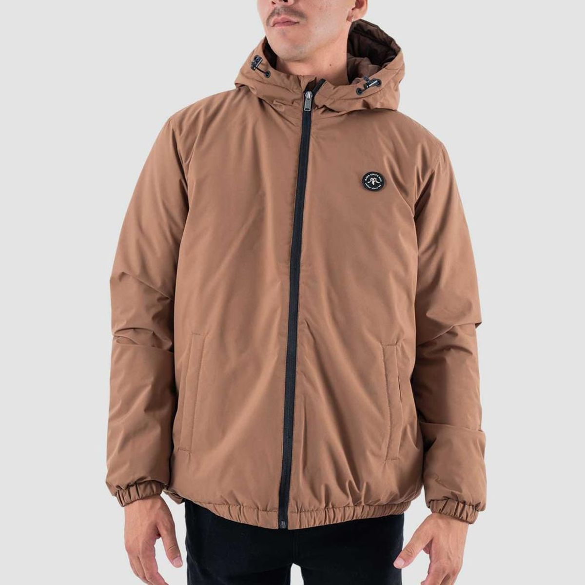 KAYA UNITE - Parka Hombre Solid Camel