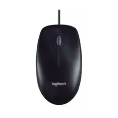 LOGITECH - Mouse - M100 - 3 botones - USB - Black