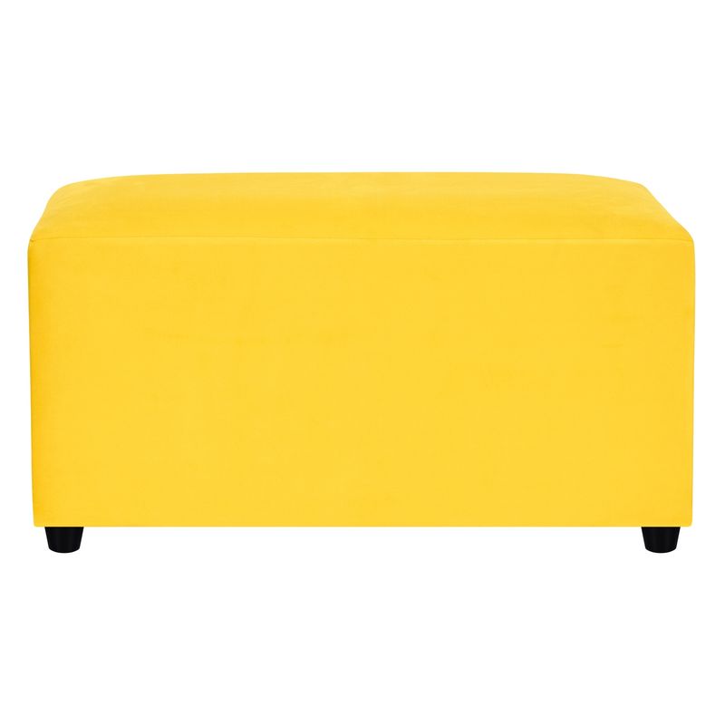 BODEVIR - Banqueta Cali 2C Felpa 30 Amarillo