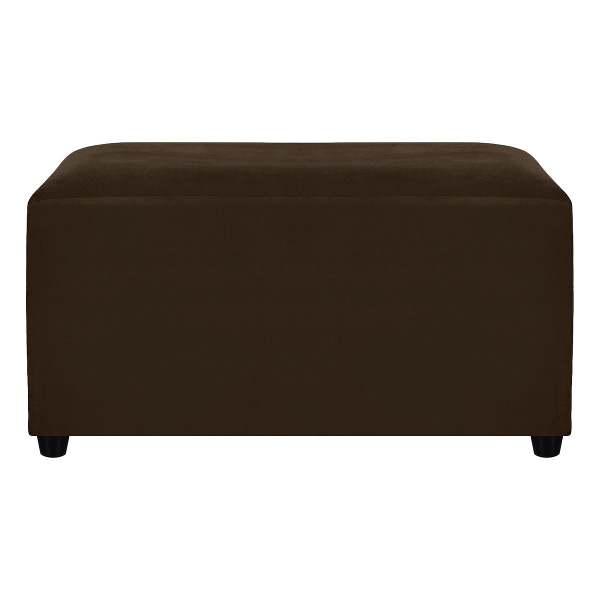 BODEVIR - Banqueta Cali 2C Felpa 30 Chocolate