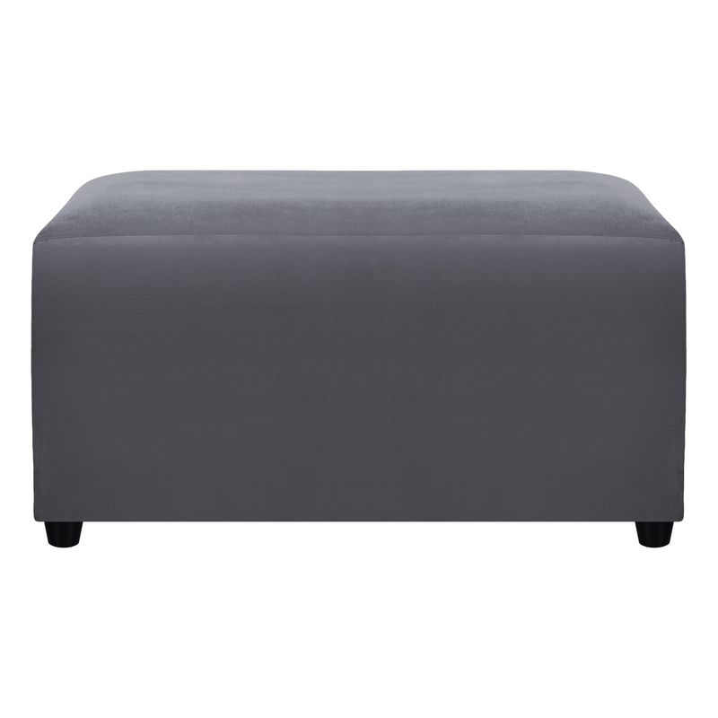 BODEVIR - Banqueta Cali 2C Felpa 30 Gris