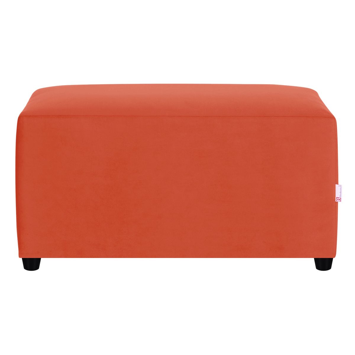 BODEVIR - Banqueta Cali 2C Felpa 30 Naranja