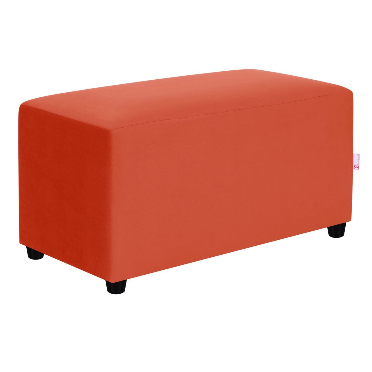 BODEVIR - Banqueta Cali 2C Felpa 30 Naranja