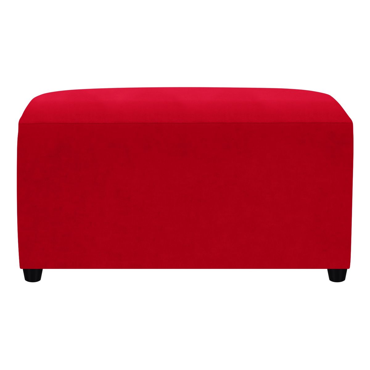 BODEVIR - Banqueta Cali 2C Felpa 30 Rojo